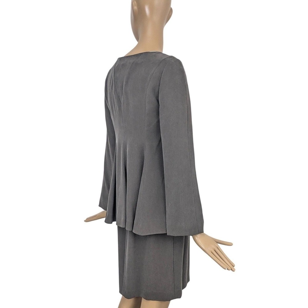 Vintage Chloe Spring 1994 Karl Lagerfeld-era Runway Silk Dress and Jacket Set 38 - Picture 9 of 13